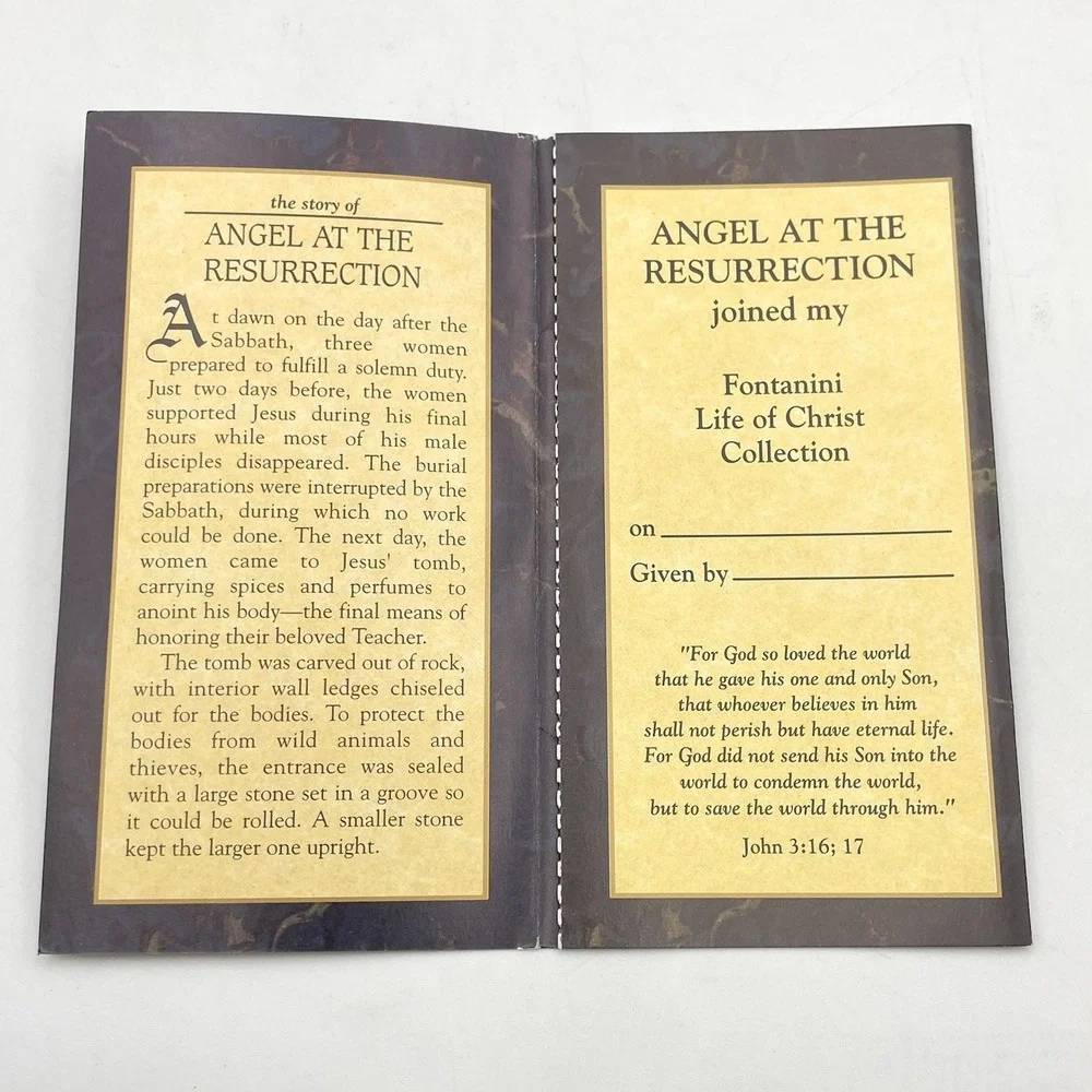Vintage 2000 Fontanini Angel At The Resurrection 53506 5